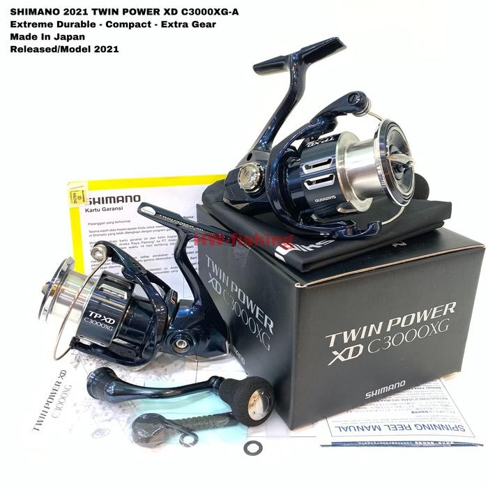 SHIMANO 2021 TWIN POWER XD C3000XG-A - Garansi Resmi Shimano