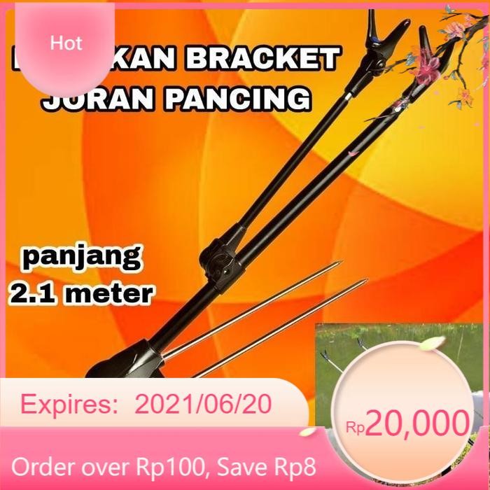 Bracket Dudukan Joran Tegek Jagrak Pancing Dudukan Tegek Braket Joran Dudukna Joran Joran Pancing - 