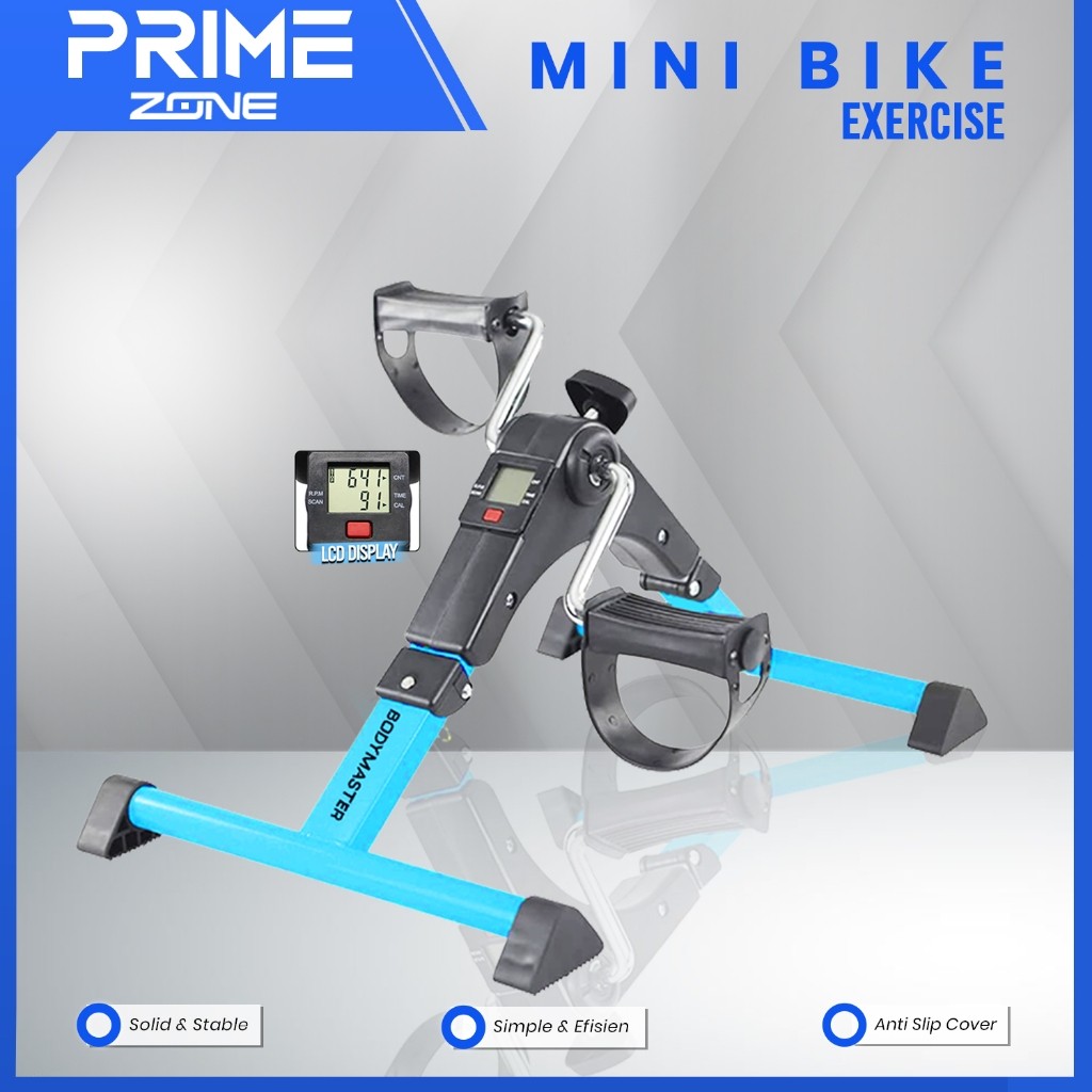 BODYMASTER Sepeda Statis Mini Bike -Terapi Kaki Tangan Stroke Lansia