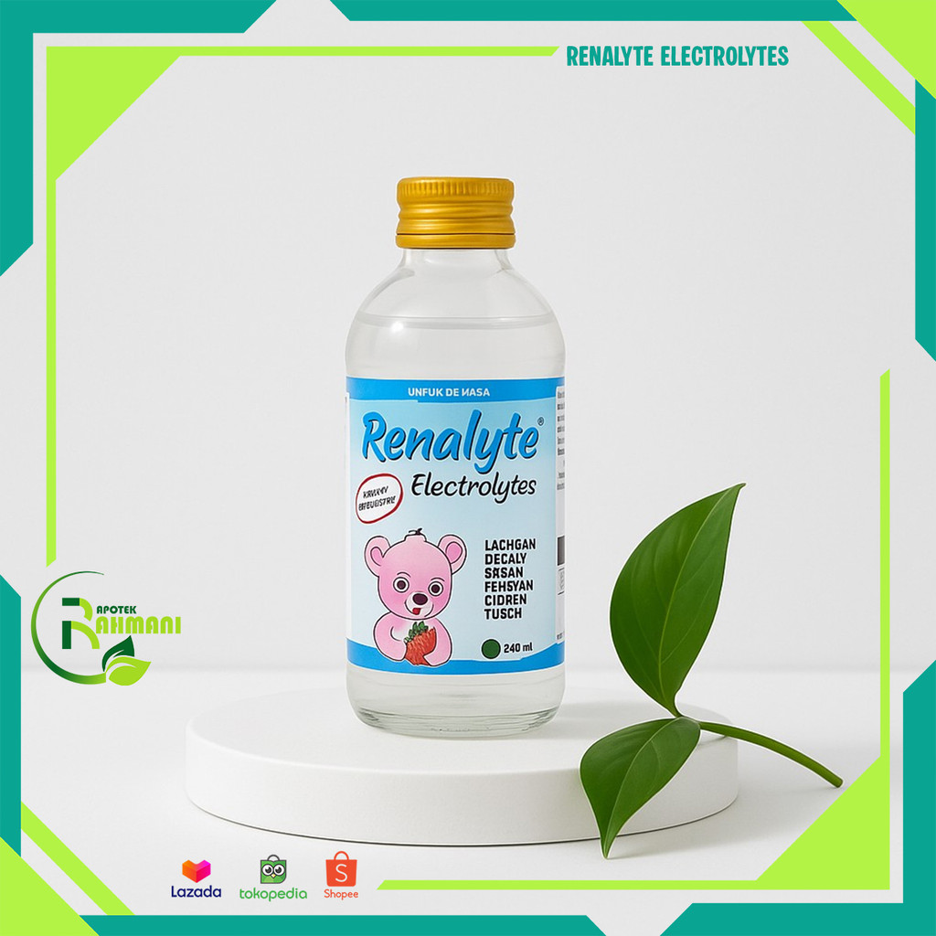 

Renalyte: 200ml Larutan Pengganti Cairan Tubuh