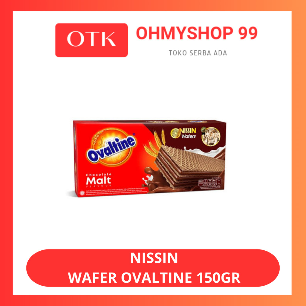 

NISSIN Wafer Ovaltine Chocolate Malt 150gr