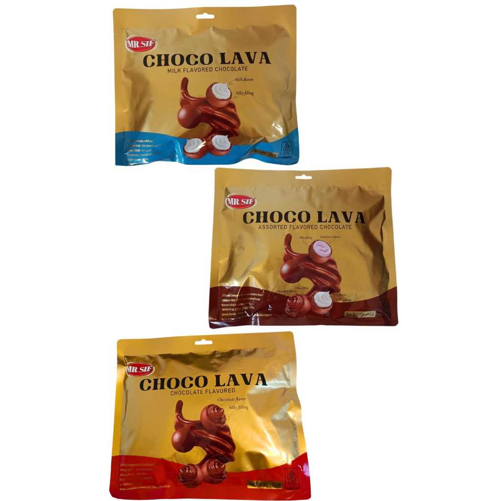 

NEW MR.SIF CHOCO LAVA 200g Assorted Milk Chocolate PREMIUM