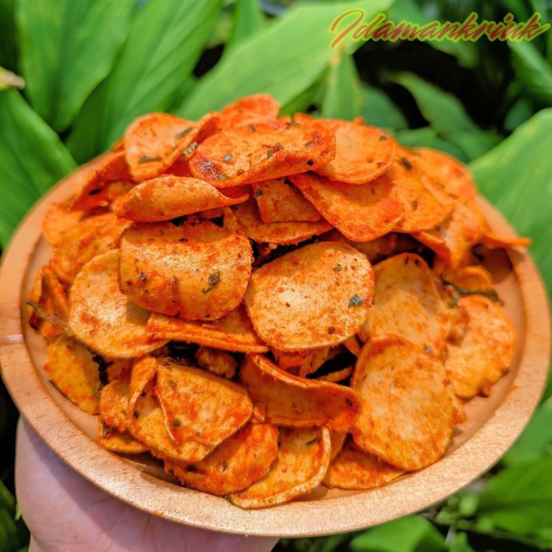 

NEW BASRENG KOIN SAPI BALADO DAUN JERUK 500G/MANTAP/RENYAH PREMIUM