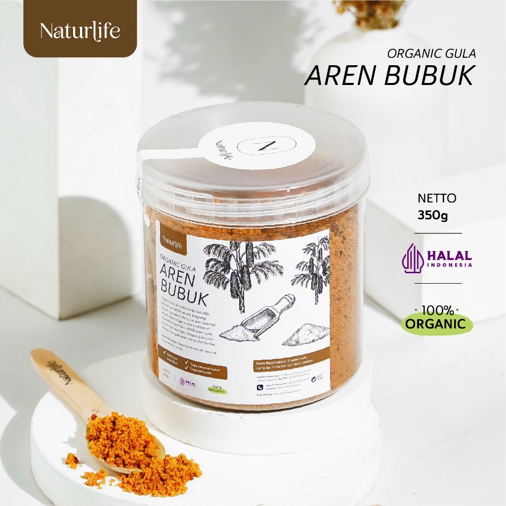 

NEW GULA AREN BUBUK ASLI 100% TANPA CAMPURAN 350G ORGANIK PALM SUGAR PREMIUM PURE BROWN SUGAR UNTUK KOPI ORGANIC GULA AREN BUBUK KUALITAS PREMIUM ORGANIK PALM SUGAR GULA SEMUT ORGANIK NUTRIFARM / BEORGANIK / DARI BUMI / SAFIYA / GALLEO PREMIUM