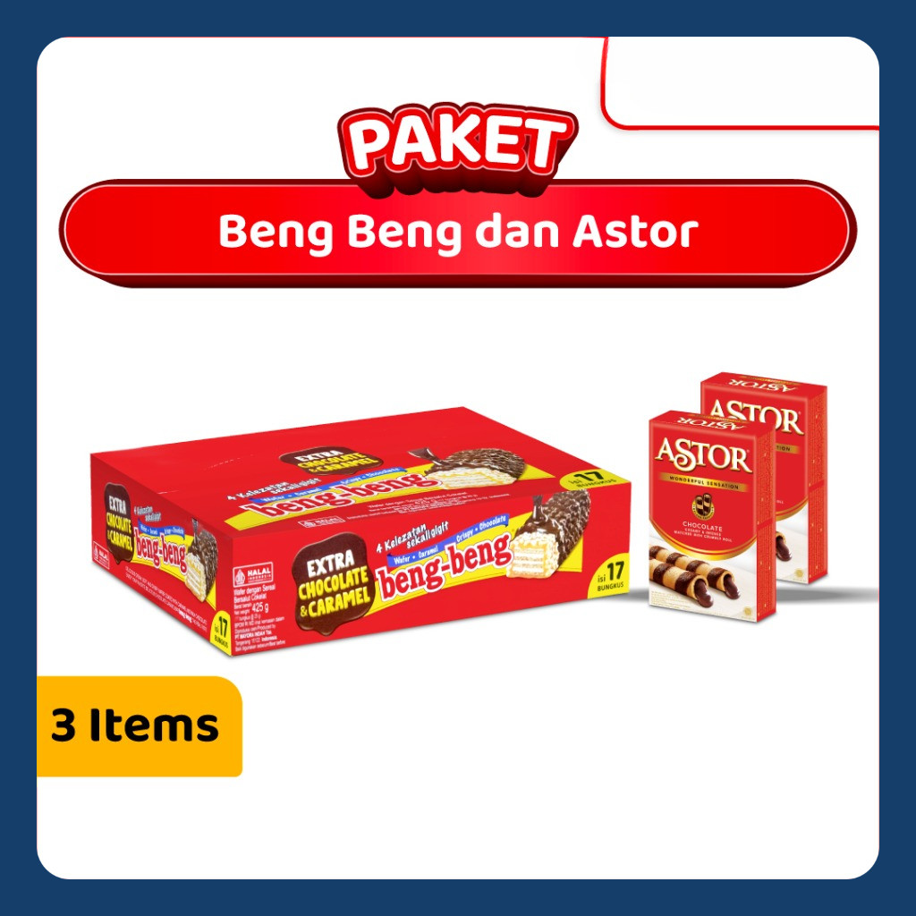 

Paket Wafer Beng Beng dan Astor