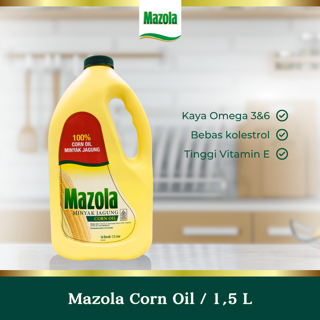 

Mazola Corn Oil Minyak Jagung 1.5 Liter
