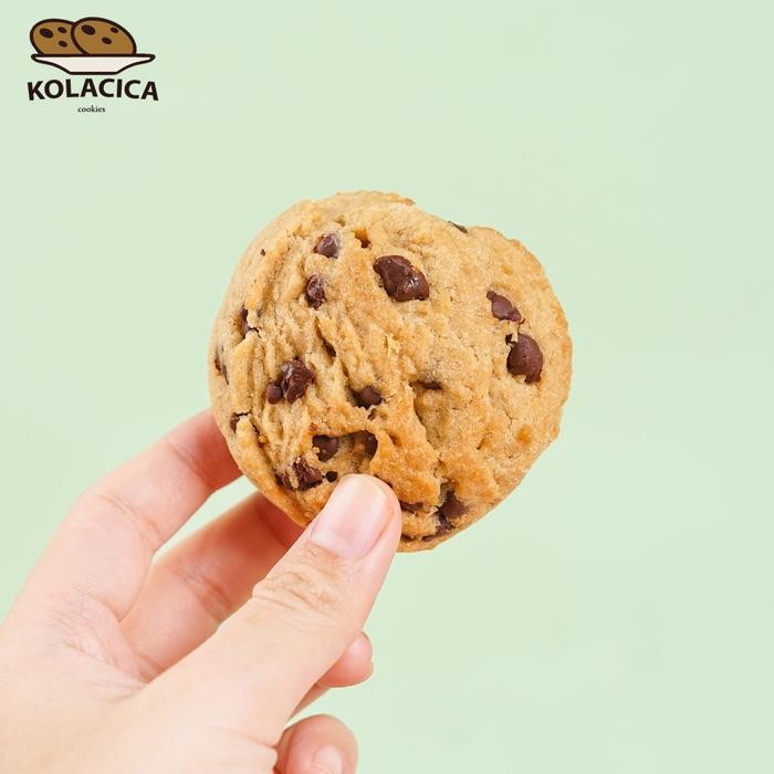 

Kolacica Soft Baked Cookies Big Box Chocolate Coklat Biskuit - Lite, Upsize isi 8