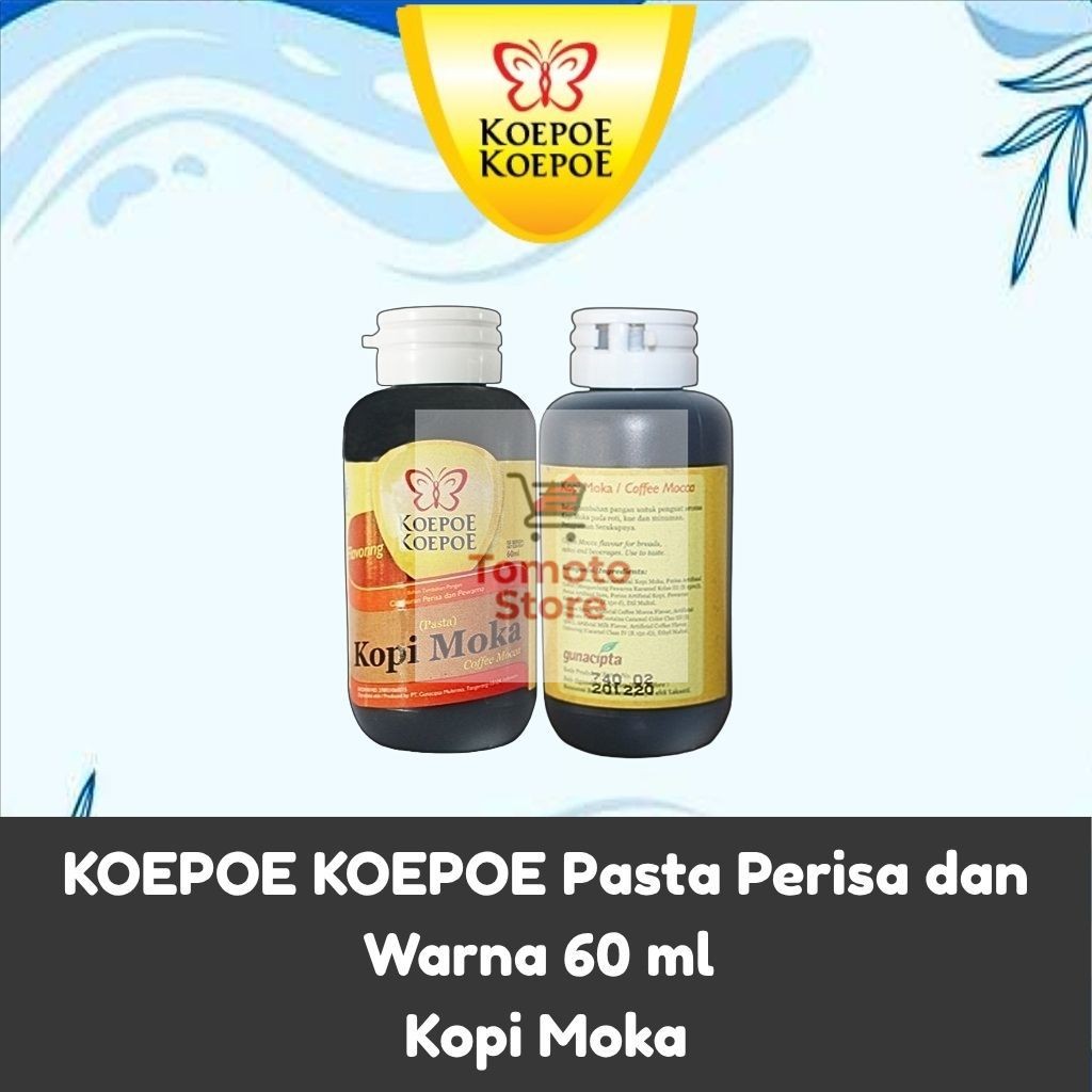 

✨ TOMOTOSTORE ✨ KOEPOE KOEPOE Pasta Perisa dan Warna Coffee Moca / Mocha / Moka