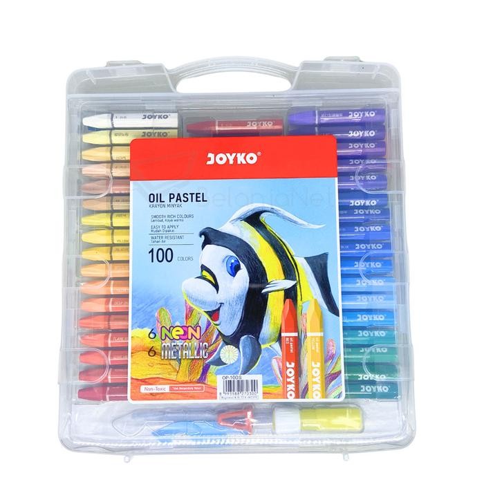 

TERLARIS! Crayon Joyko Oil Pastel 100 Warna