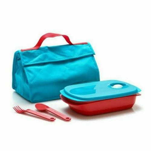 [New Arrival] Kotak makan BYO lunch box tupperware - Biru