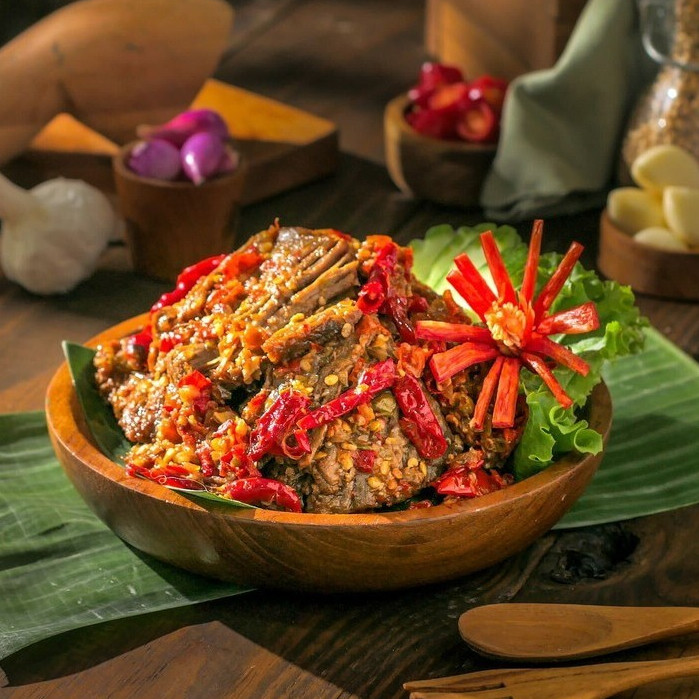 

[NEW PRODUCT] Mamafuji - Dendeng Lambok (Basah) 200gr / Dendeng Daging Sapi Khas Minang