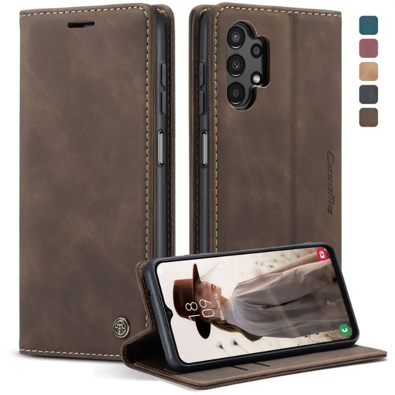 case SAMSUNG GALAXY A32 4G / A325F CASEME Flip Wallet Leather Case Cover Sarung Dompet LIPAT Kulit P