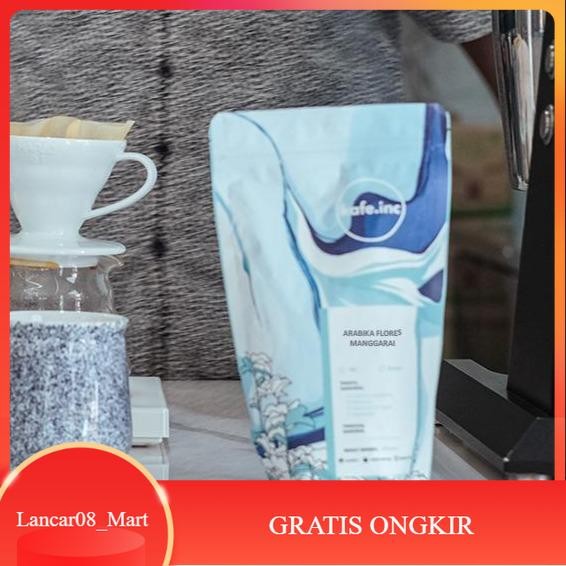 

【L-MART】"BISA COD" Kopi Arabika Flores Manggarai 200 gram Kafein Biji