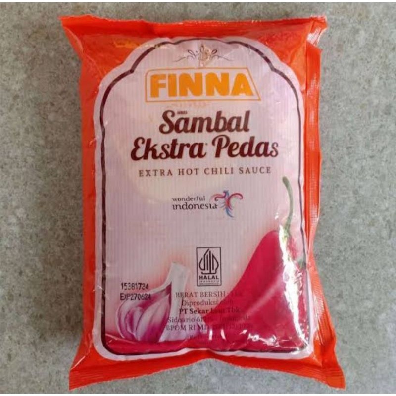

FINNA Saus sambal pedas 1kg