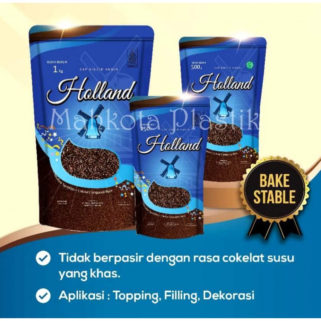 

Coklat Meses Holland 250gr 1000gr
