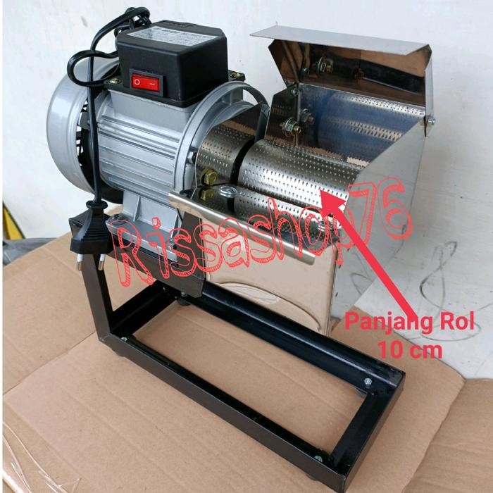 Mesin Parutan Kelapa Listrik Corong Dinamo - Siku tanpa Corong