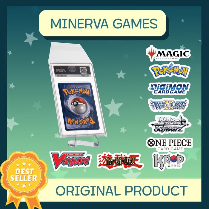 Novice Premium PSA BGS Graded Card Sleeves Pokemon MTG Digimon Yugioh