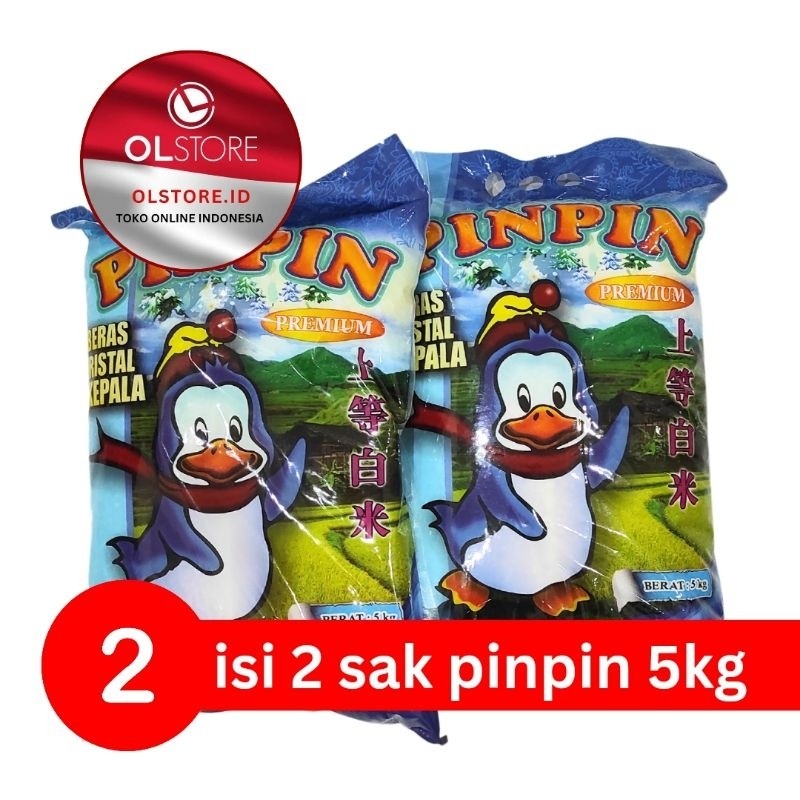 

Beras Pinpin 5kg isi 2 sak