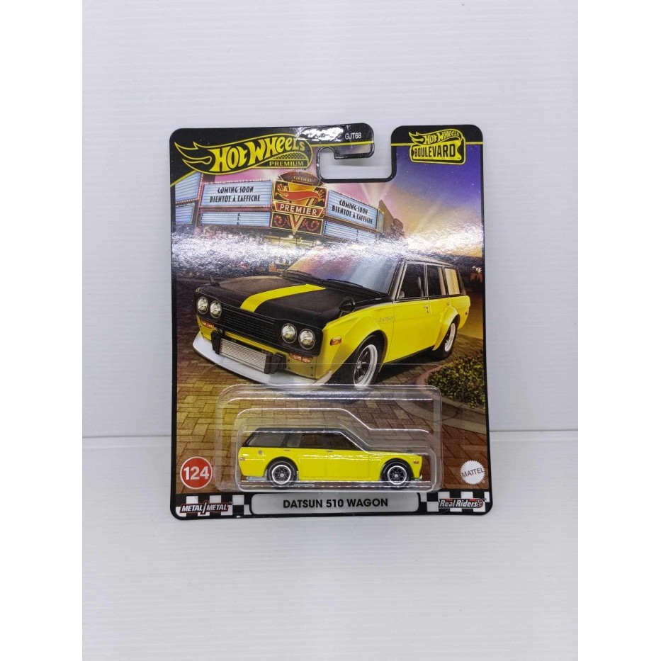 Hot Wheels Boulevard Datsun 510 Wagon Kuning
