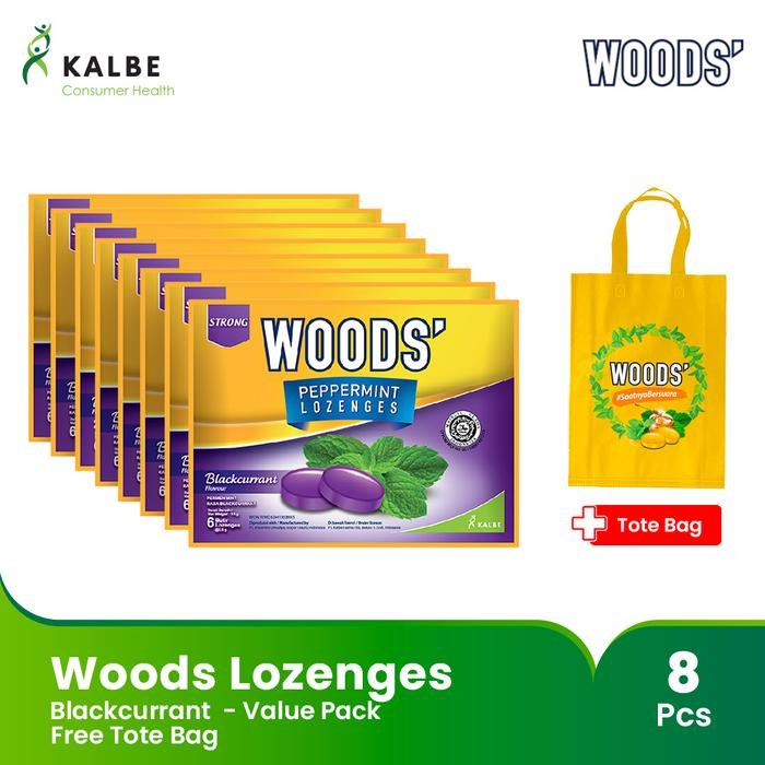 

Woods Lozenges - Multi Pack - Permen Pelega Tengorokan - 8xHoneyLemon Terlaris
