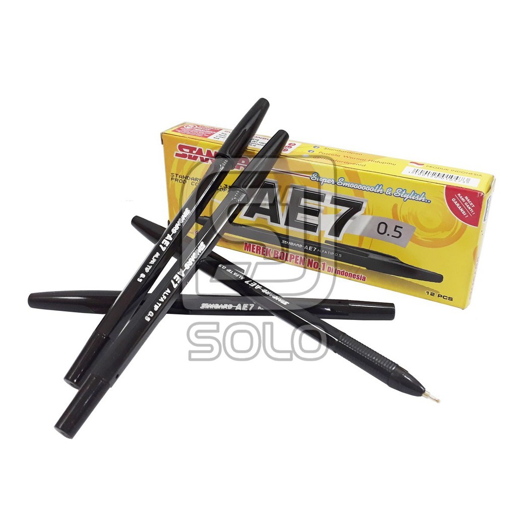 

Pulpen Pena Ballpoint 0.5mm 0.3mm 0.7mm Standart AE-7 1 PCS