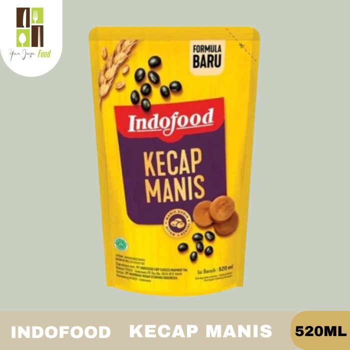 

Indofood Kecap Manis Refill 520ml / Kecap Manis Pouch / Kecap Manis