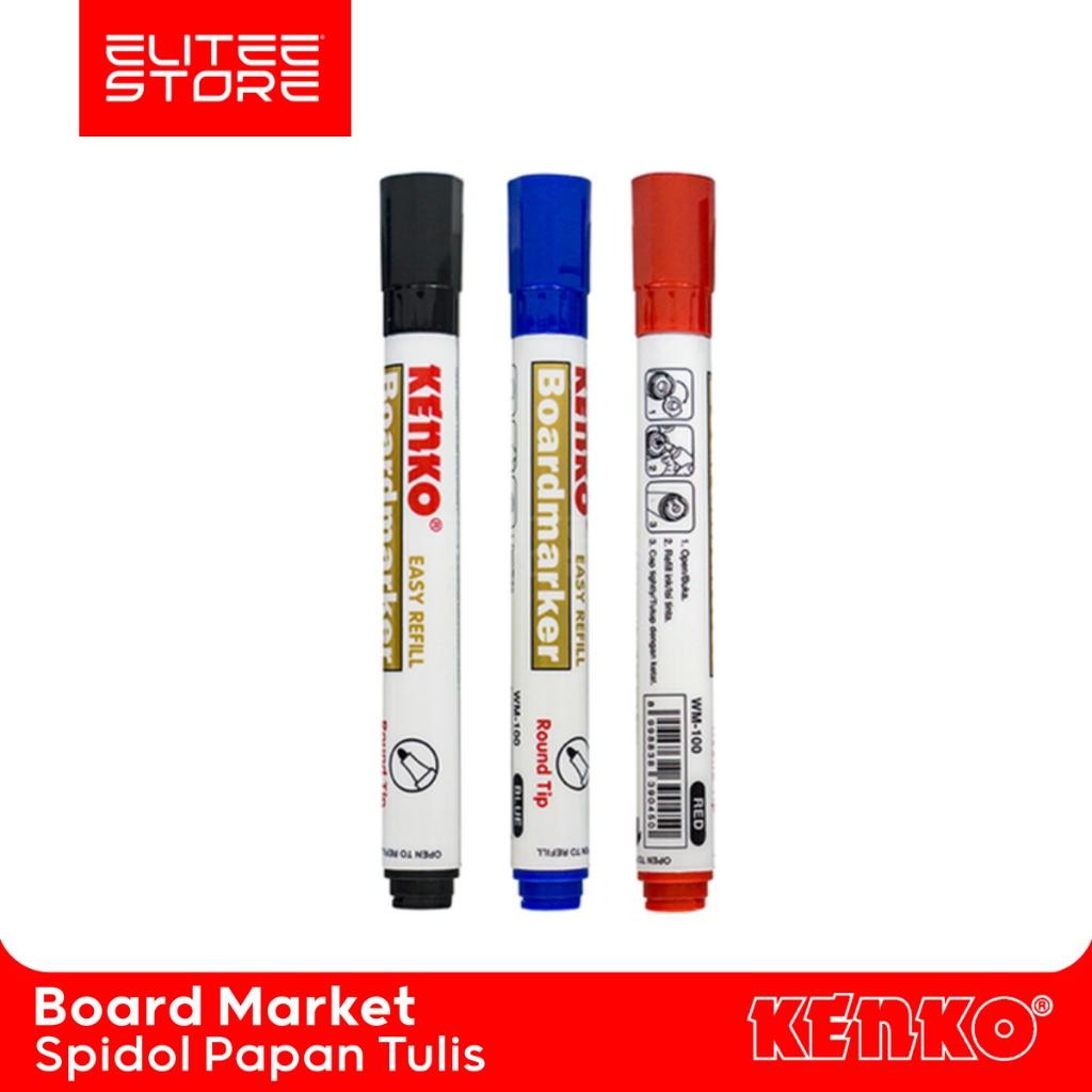 

Spidol KENKO Whiteboard Marker WM-100 | E5