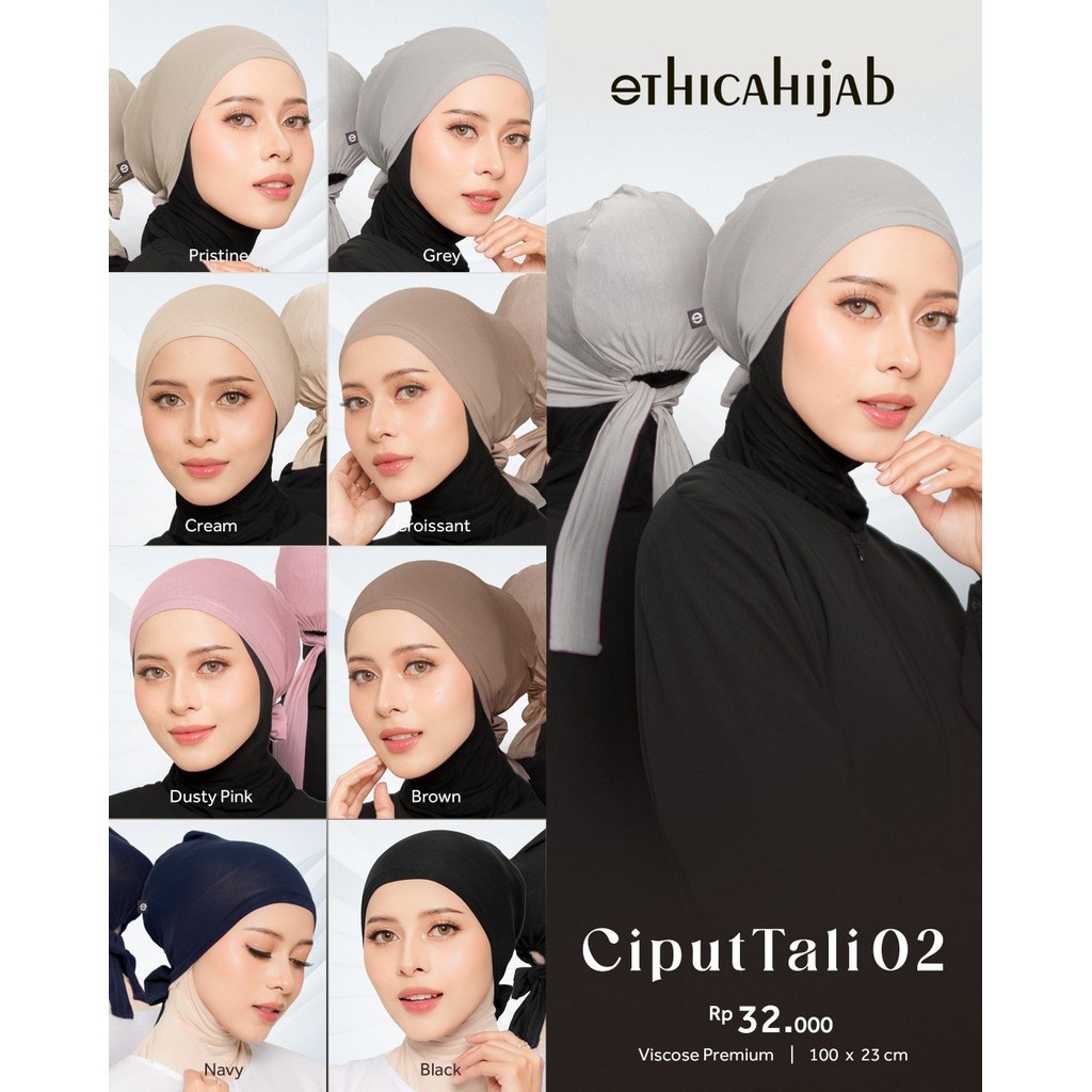 ETHICA Hijab Ciput Tali Inner Hijab  Ciput Tali 02