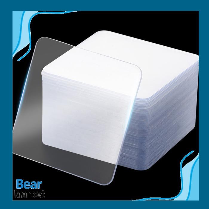 

BEAR Magic Tape Isolasi Dinding Kuat Double Tape Transparan Kotak - Persegi