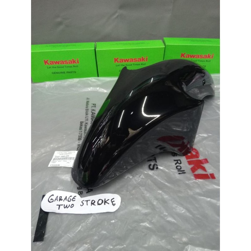 SPAKBOR DEPAN NINJA R NINJA SS NINJA KIS WARNA HITAM 35001-0063_20A ORIGINAL
