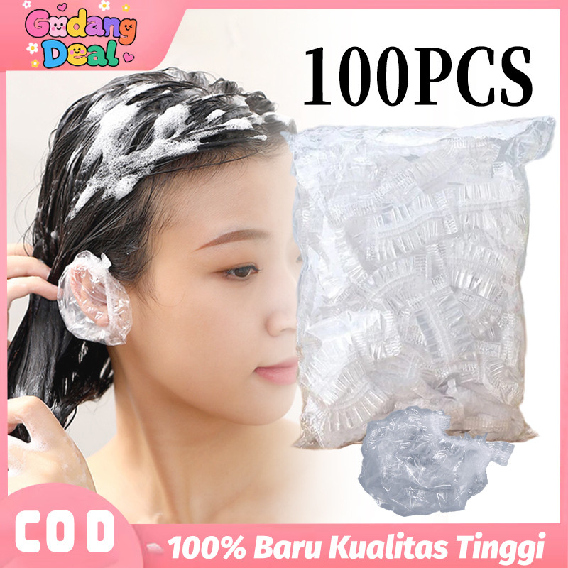 100PCS Penutup Telinga Plastik Pelindung Telinga Anti Air Penutup Kuping Mandi Tutup Kuping