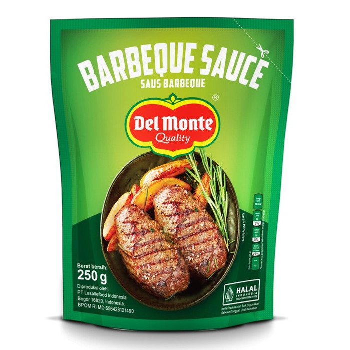 

delmonte saus bbq 250 gram