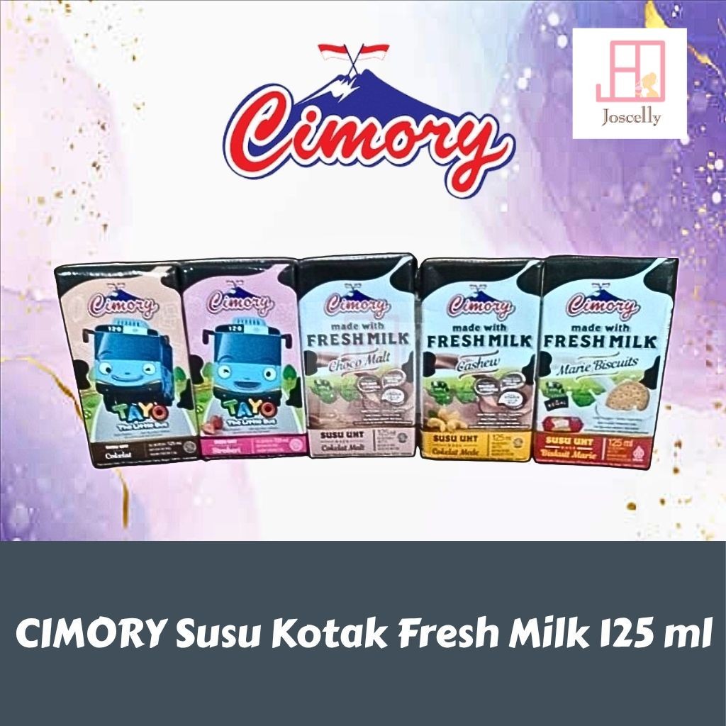 

JOSCELLY.ID CIMORY Susu Kotak Fresh Milk 125 ml