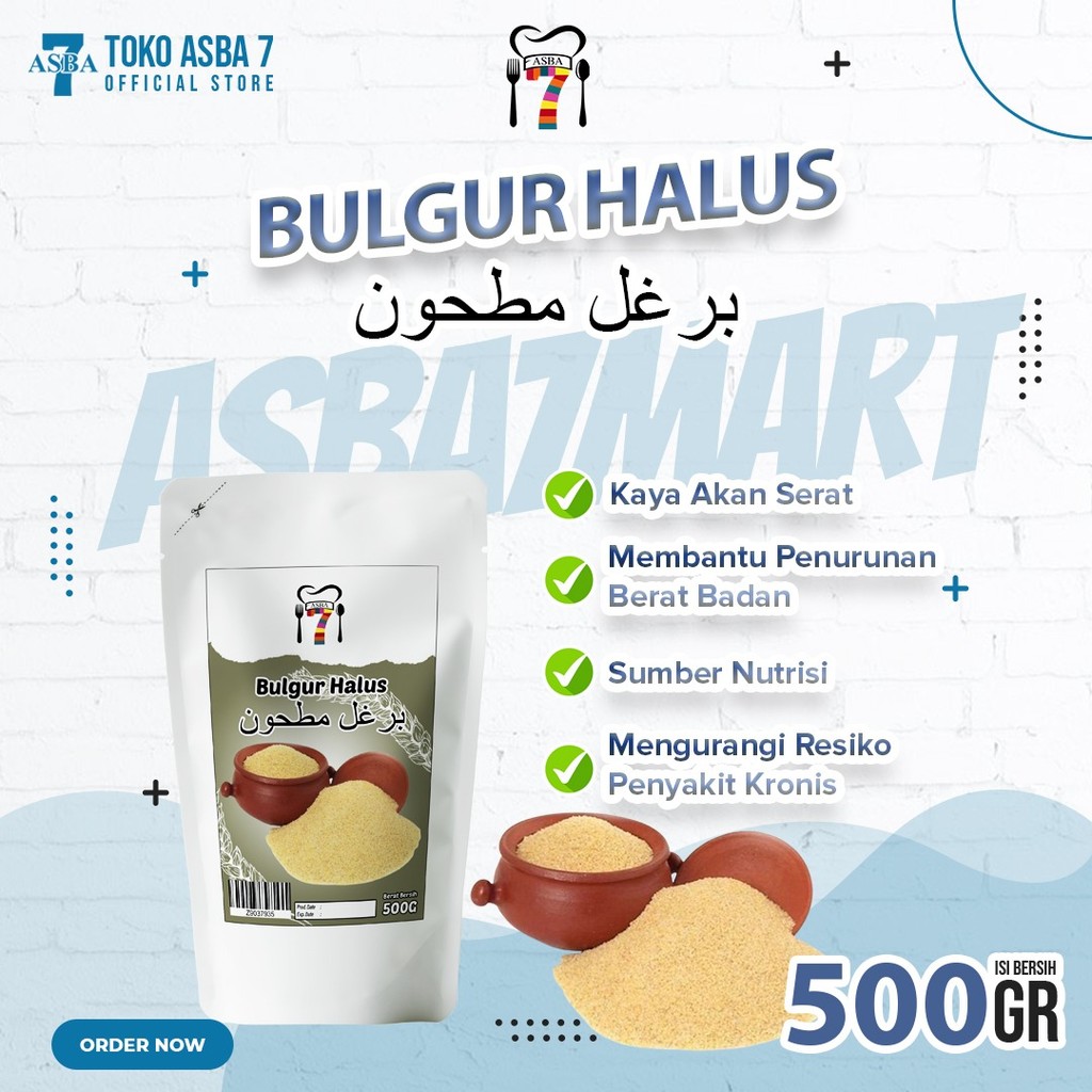 

ASBA BULGUR HALUS 500GR