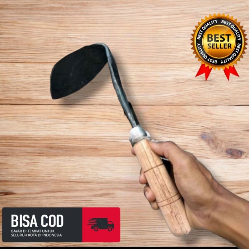 Cangkul Mini, Gathul Baja Besar, Kored Rumput, Wangkil Penggembur Tanah, Cangkul Mini Miring Kualita