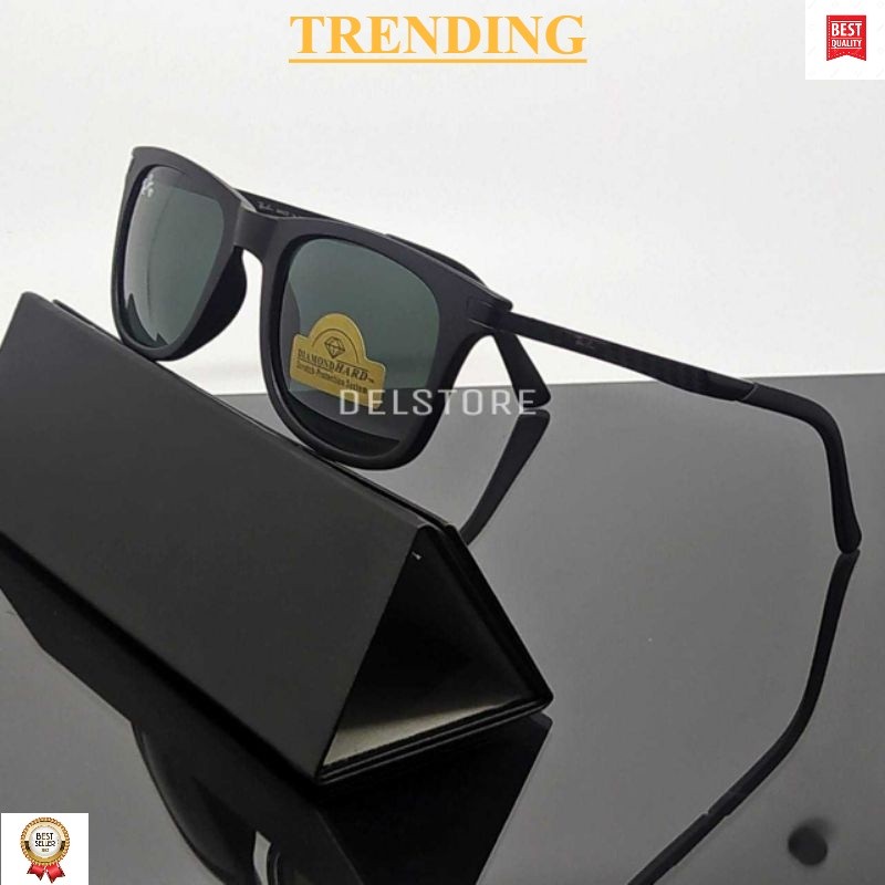 BEST SELLERKACAMATA RAY BAN 5650 FASHION LENSA POLARIZED FRAME TITANIUM  UNTUK PRIA DAN WANITA GAYA