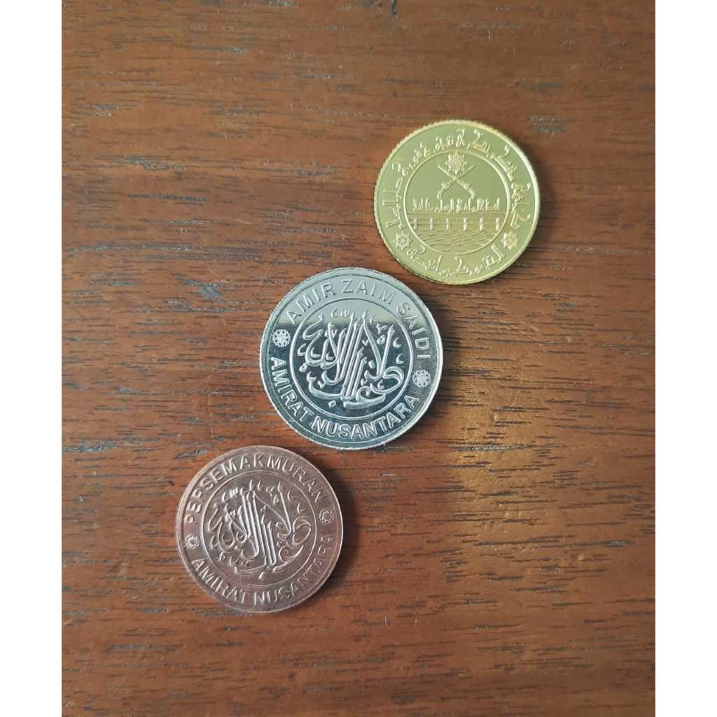 Logam Mulia Emas 2 Dinar Wakala Tanjungpura, Emas 22 Karat, 8,5 Gram, Investasi Emas, Perhiasan Emas