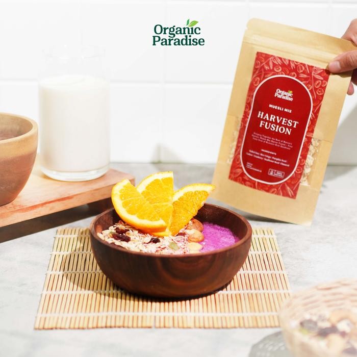 

Muesli Dried Fruit Mix 1 Kg Premium / Sereal Muesli Special mix 1 KG Organic Paradise - HARVEST FUSION