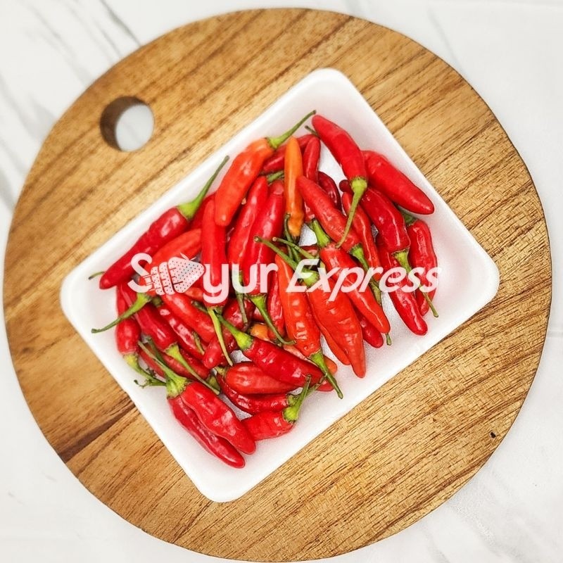 

KIRIM INSTAN Cabe Rawit Merah 100gr Sayur Express terlaris berkualitas