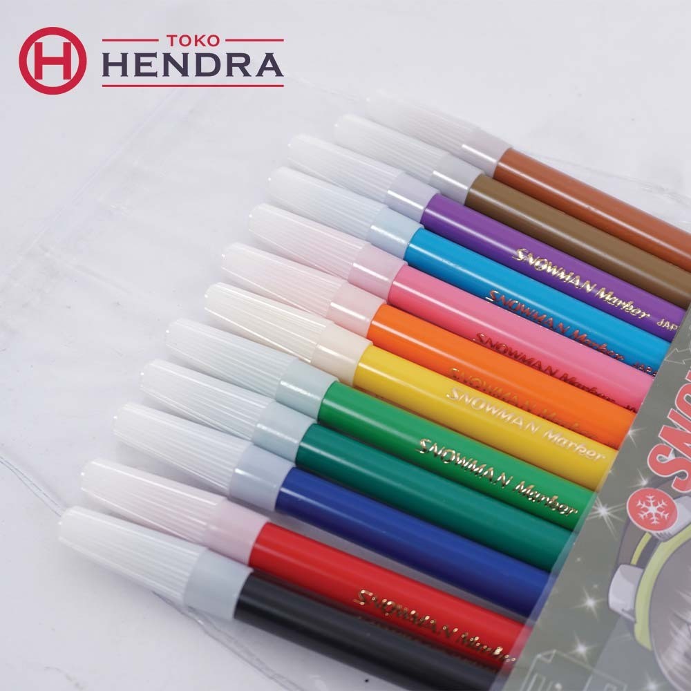 

SNOWMAN Spidol Satu Pak Isi 12 Warna