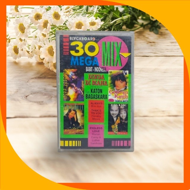 Kaset Pita - 30 Mega Mix Barat Indonesia