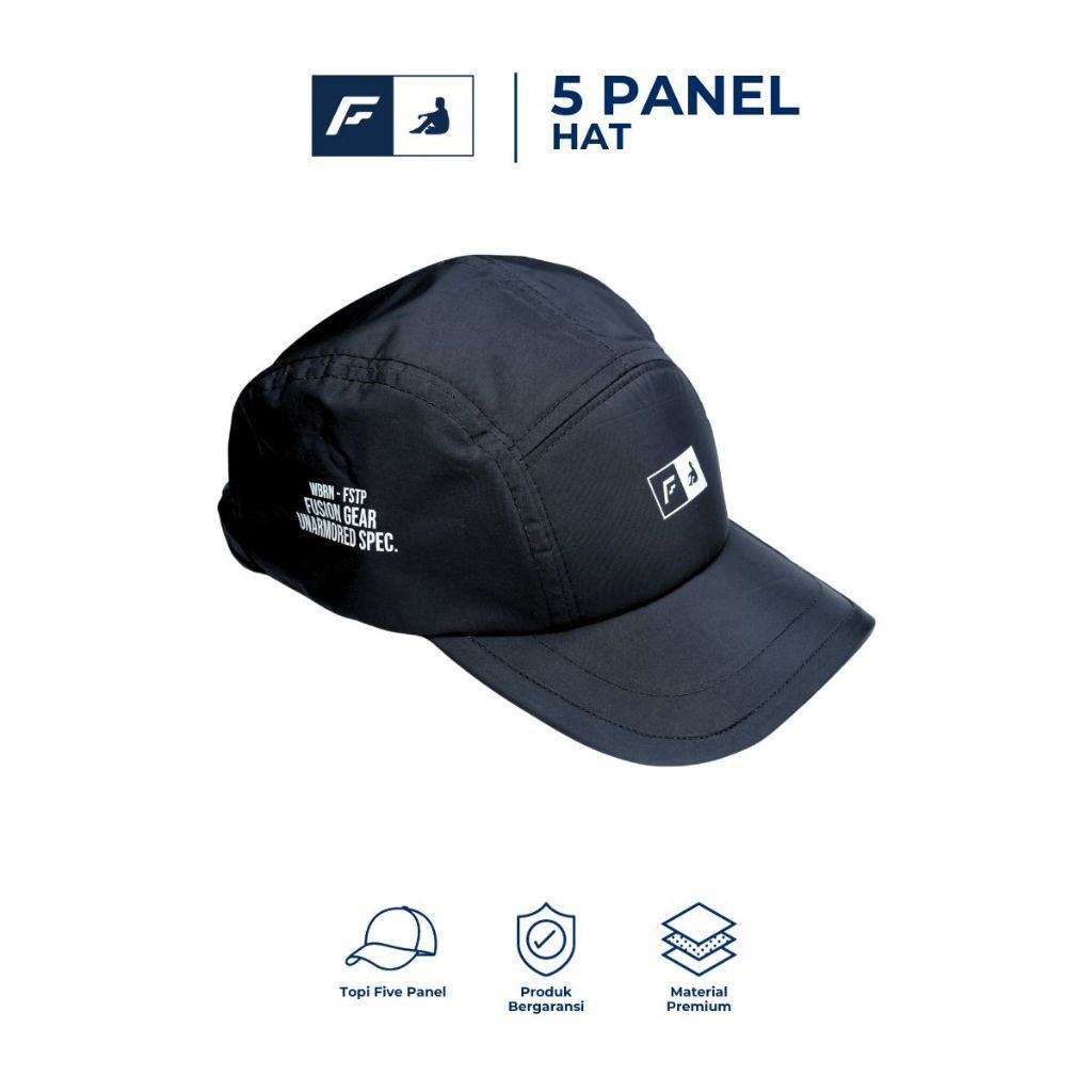 Footstep Footwear x Wellborn Topi 5 Panel Pria Wanita Cap Pilgrim Hat Eksklusif