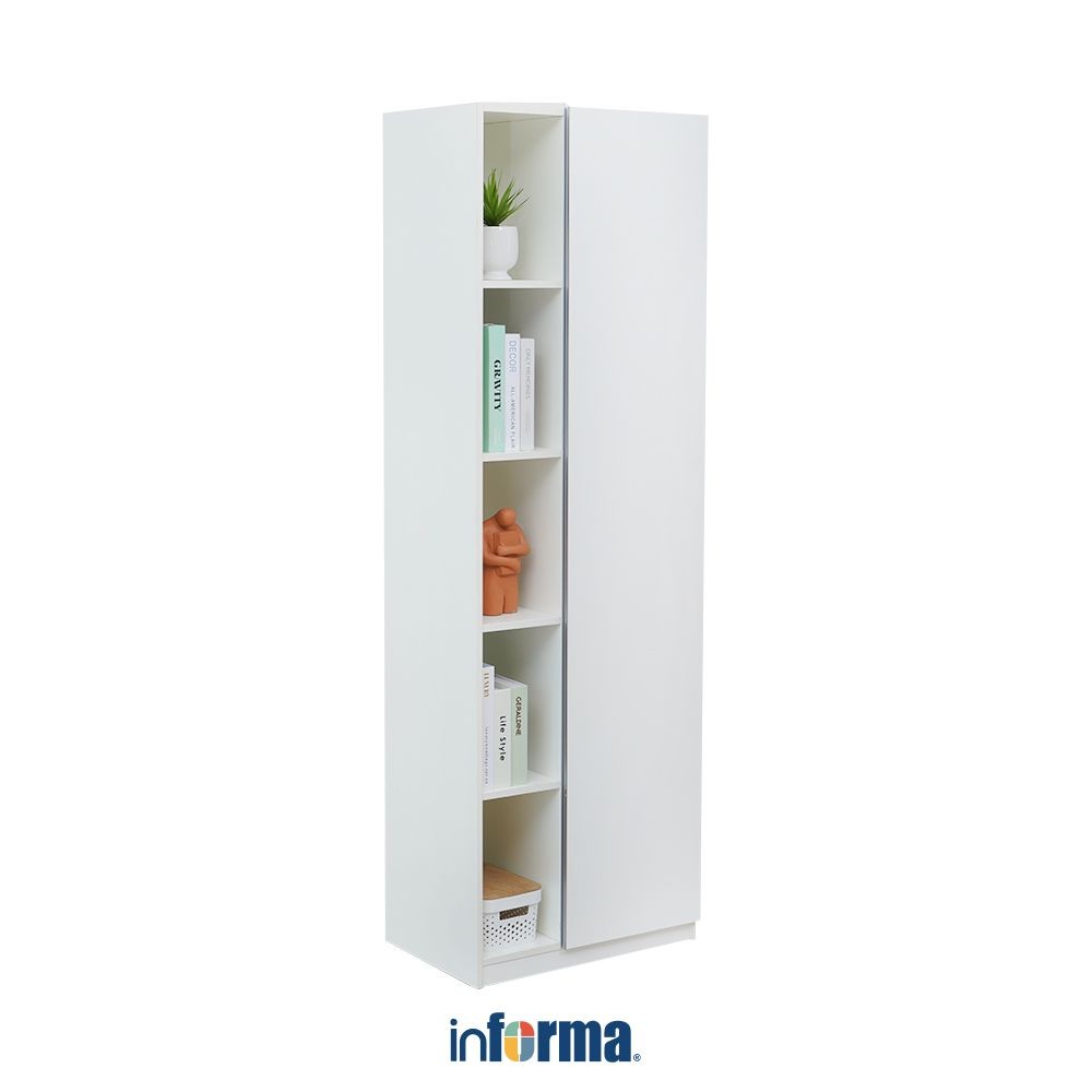 Informa Finn Kabinet - Putih Lemari Kabinet Serbaguna Cabinet Penyimpanan Indoor Furniture Rumah