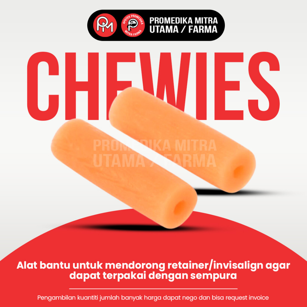 Chewy aligner gigi chewies aligner tray seater alat penggigit