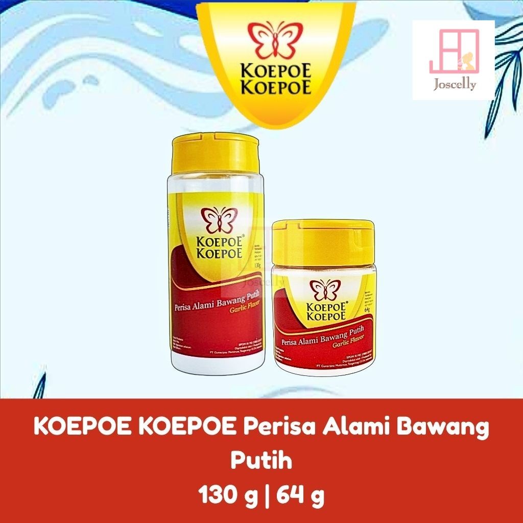 

JOSCELLY.ID KOEPOE KOEPOE Perisa Alami Bawang Putih
