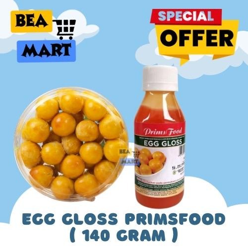 

Egg Loss Pengganti Kuning Telur PrimsFood 140gr | Pengganti Olesan Telur / Olesan Nastar / Roti / Pengkilap Kue 140 gr gram
