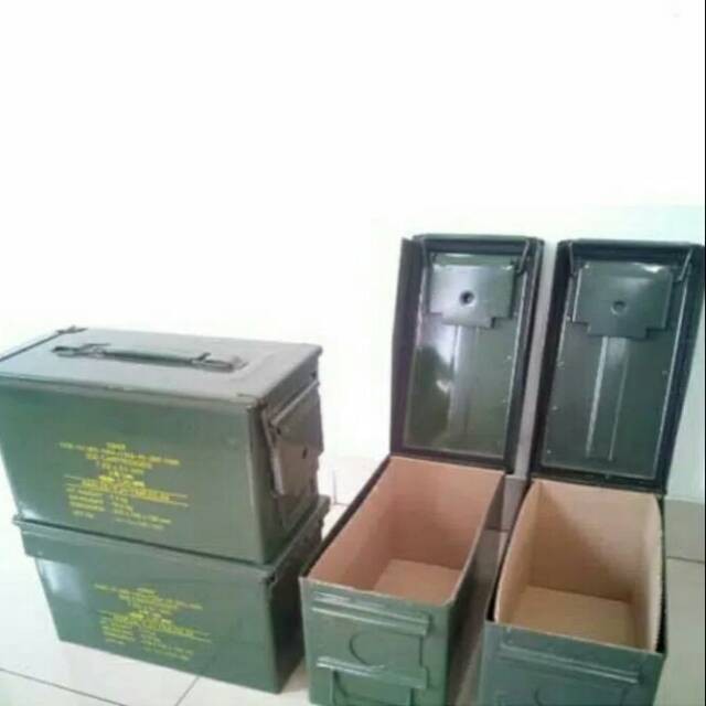 BOX PINDAD BESI JATAH BOX BESI / BOX KOTAK PELURU / BOX PINDAD