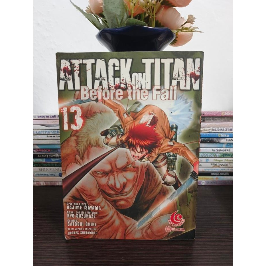 Komik Attack on Titan Before The Fall 13