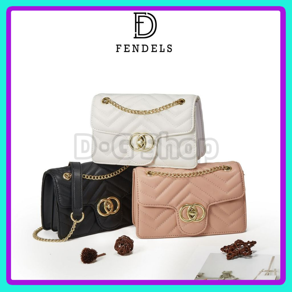 D·G Shop Tas Wanita Import Tas Selempang Wanita Stella Bag Tas Bahu Wanita Shoulder Bag Tas Ketiak T