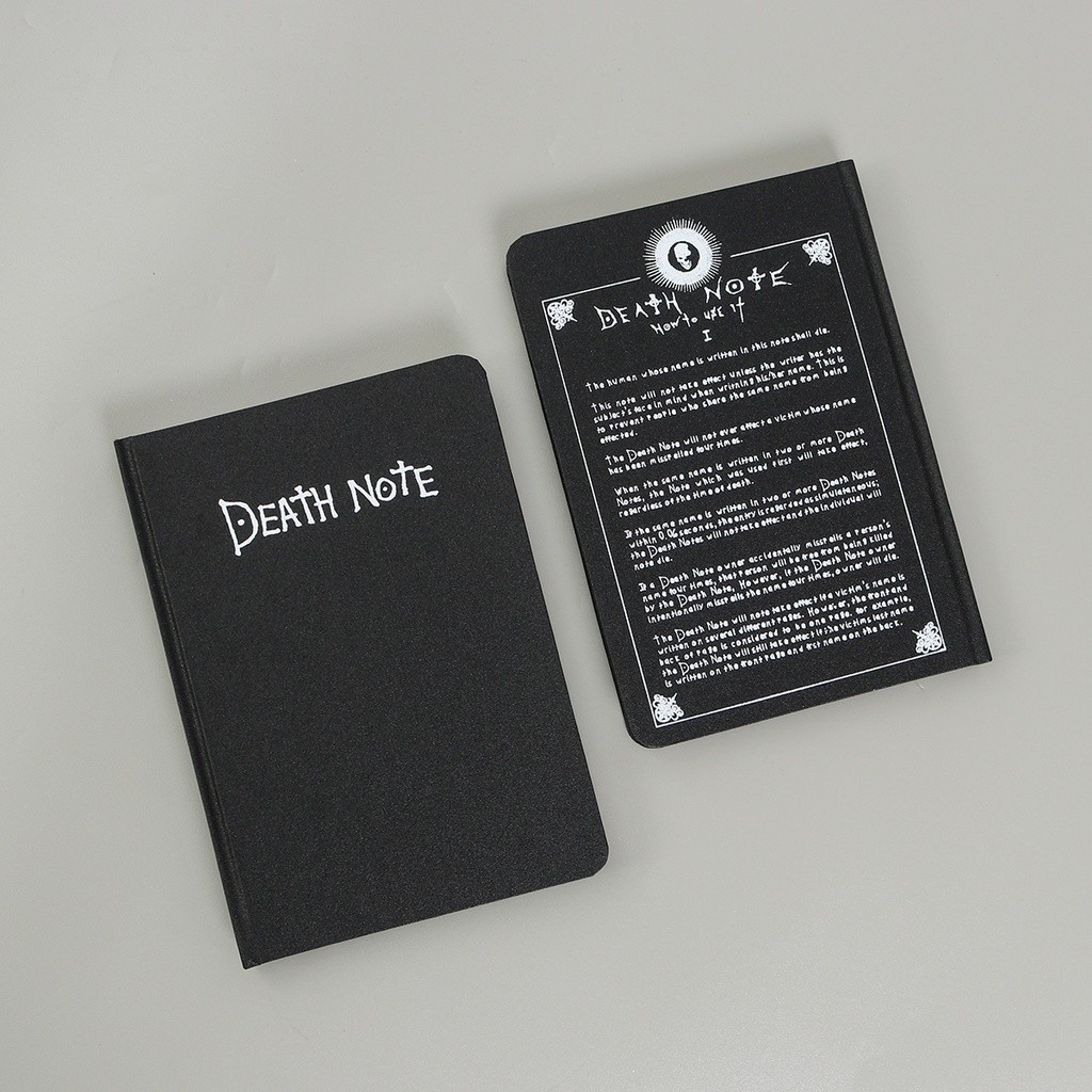 

Notebook Death Note Binding/ Planner Dotted/ Grid/ Journal/ Agenda
